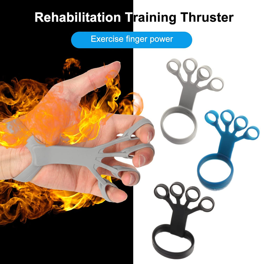 MAXIMFITNESS STORE Silicone Finger Grip Trainer and Exercise Stretcher for Rehabilitation