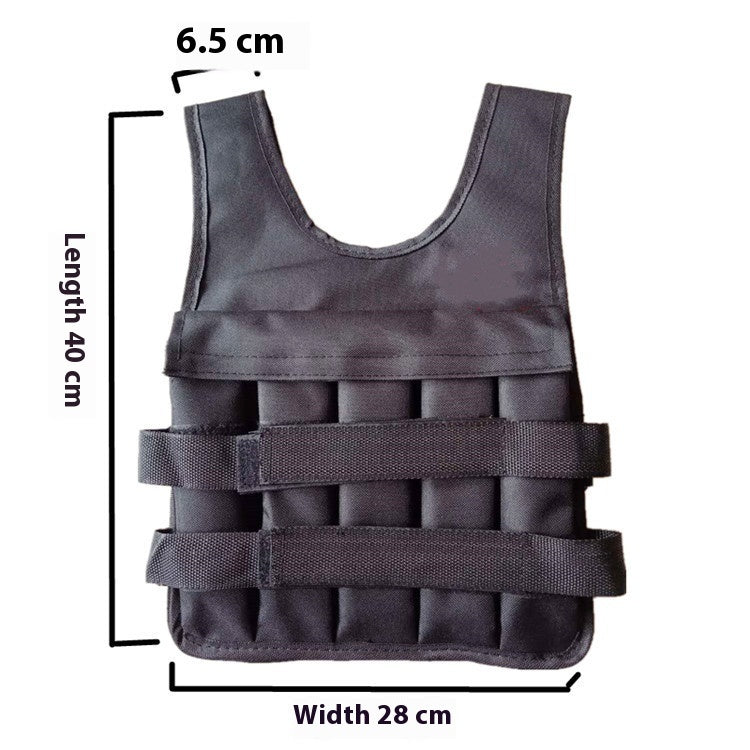 Adjustable 2Kg - 8Kg Voile Blouse Weight-bearing Sand Vest