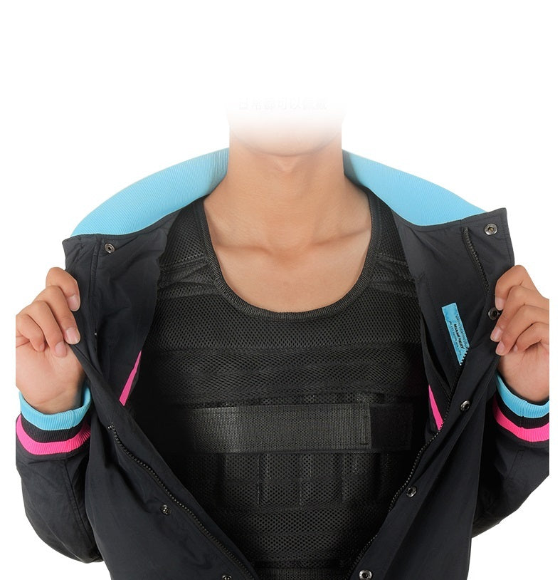 Thin Invisible Weight Bearing Steel Vest For Running Training
