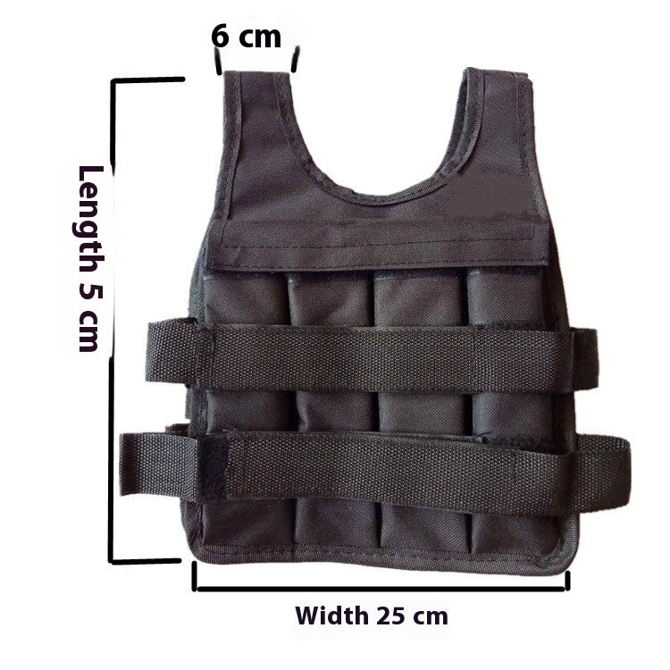 Adjustable 2Kg - 8Kg Voile Blouse Weight-bearing Sand Vest