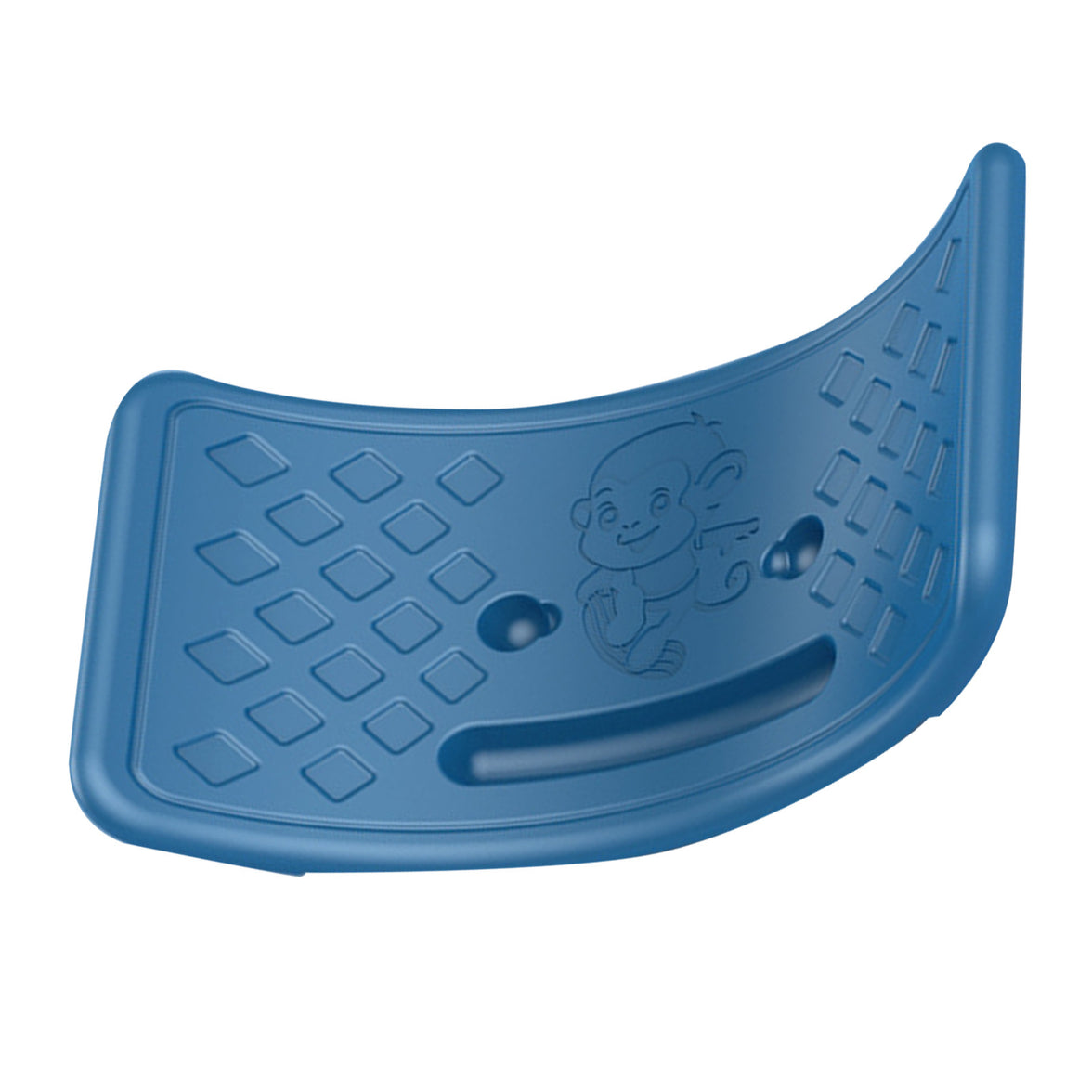 Balance Seesaw Board Plastic for Kids Toddlers Teens Balance Training Board with Elastic Ball Blue