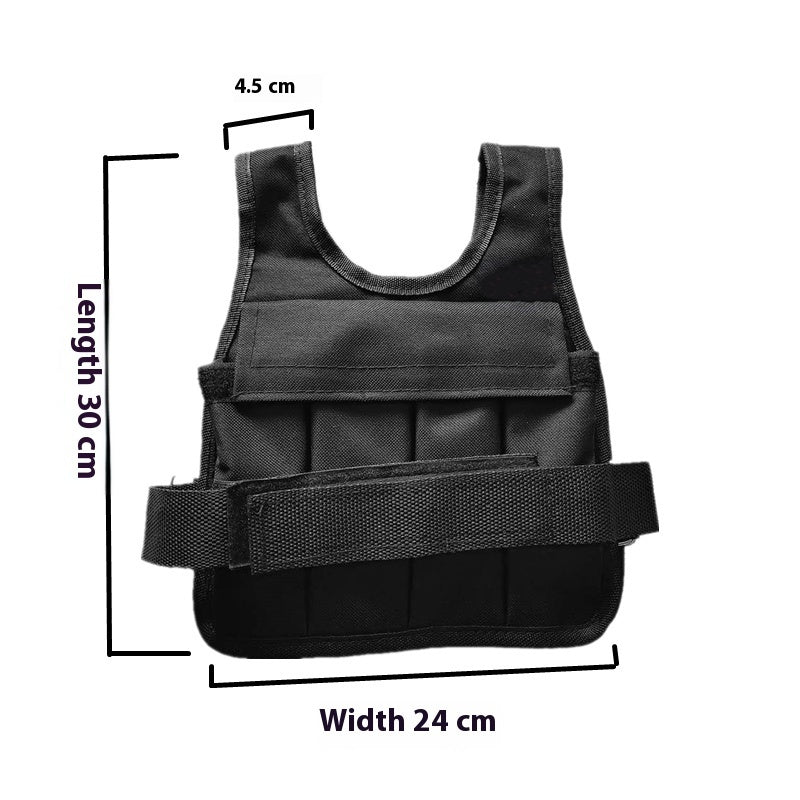Adjustable 2Kg - 8Kg Voile Blouse Weight-bearing Sand Vest
