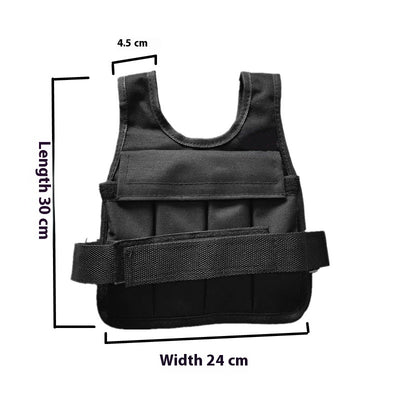 Adjustable 2Kg - 8Kg Voile Blouse Weight-bearing Sand Vest