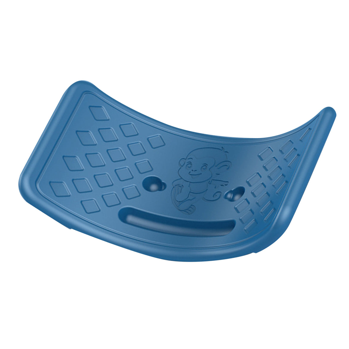 Balance Seesaw Board Plastic for Kids Toddlers Teens Balance Training Board with Elastic Ball Blue