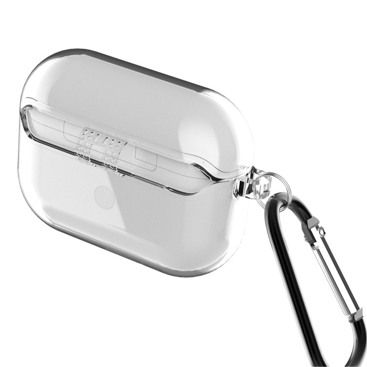 Transparent Earbuds Case Shockproof Dustproof Transparent Earbuds Protective Case Cover for IOS Earbuds Pro
