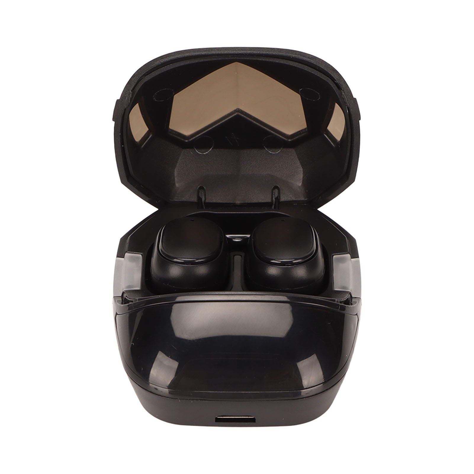Bluetoth 5.0 Earbuds Stereo Noise Reduction DC5V Lightweight Wireless Sports Earbuds with Mic for Training Jogging
