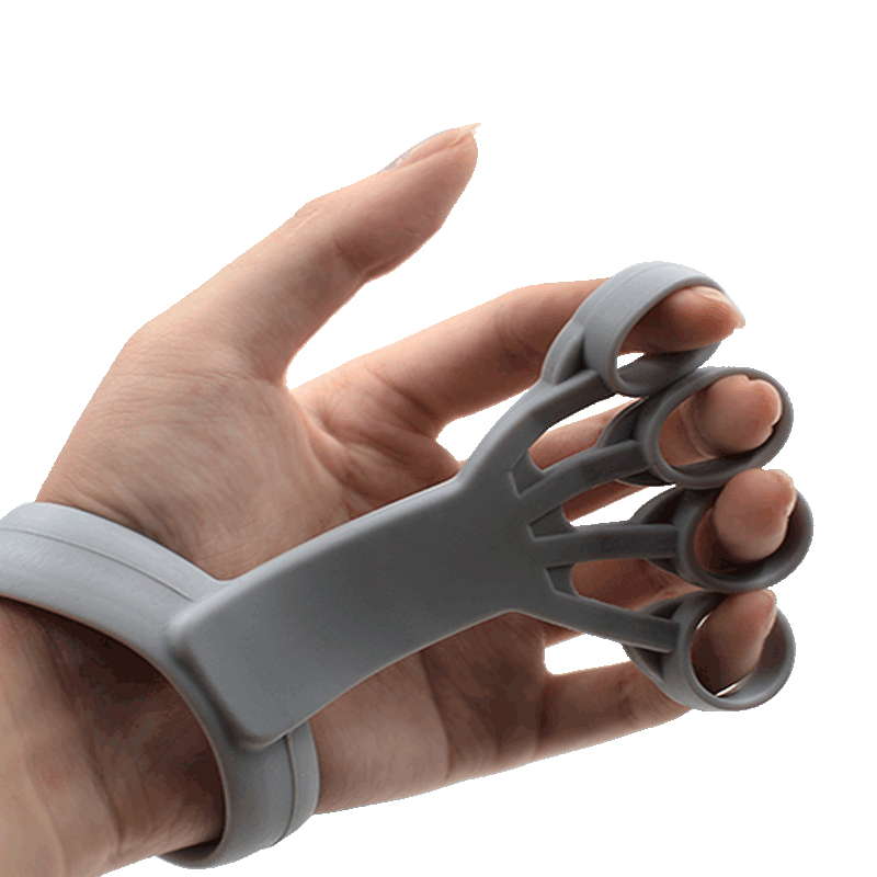 MAXIMFITNESS STORE Silicone Finger Grip Trainer and Exercise Stretcher for Rehabilitation
