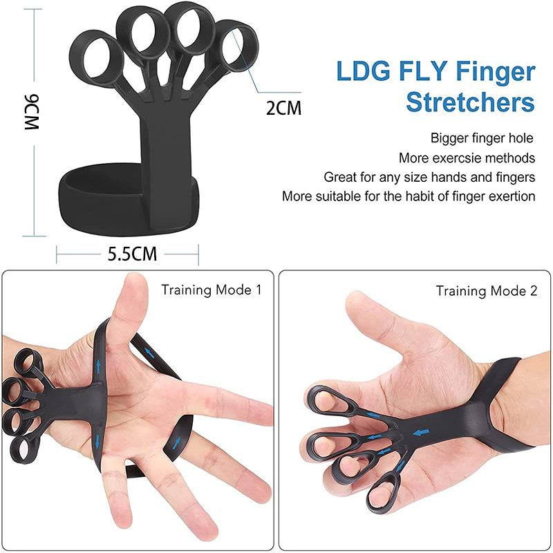 MAXIMFITNESS STORE Silicone Finger Grip Trainer and Exercise Stretcher for Rehabilitation