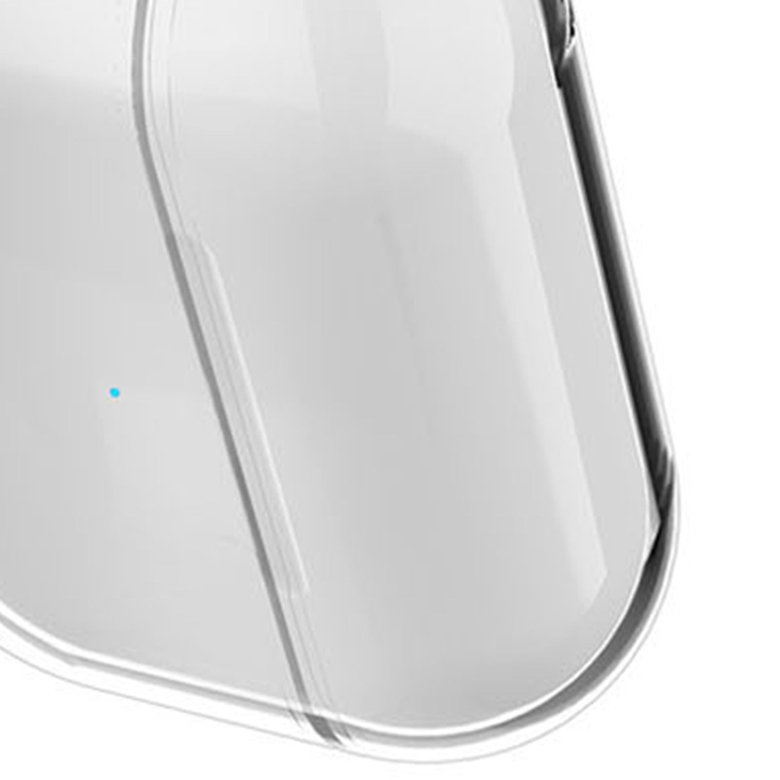 Transparent Earbuds Case Shockproof Dustproof Transparent Earbuds Protective Case Cover for IOS Earbuds Pro