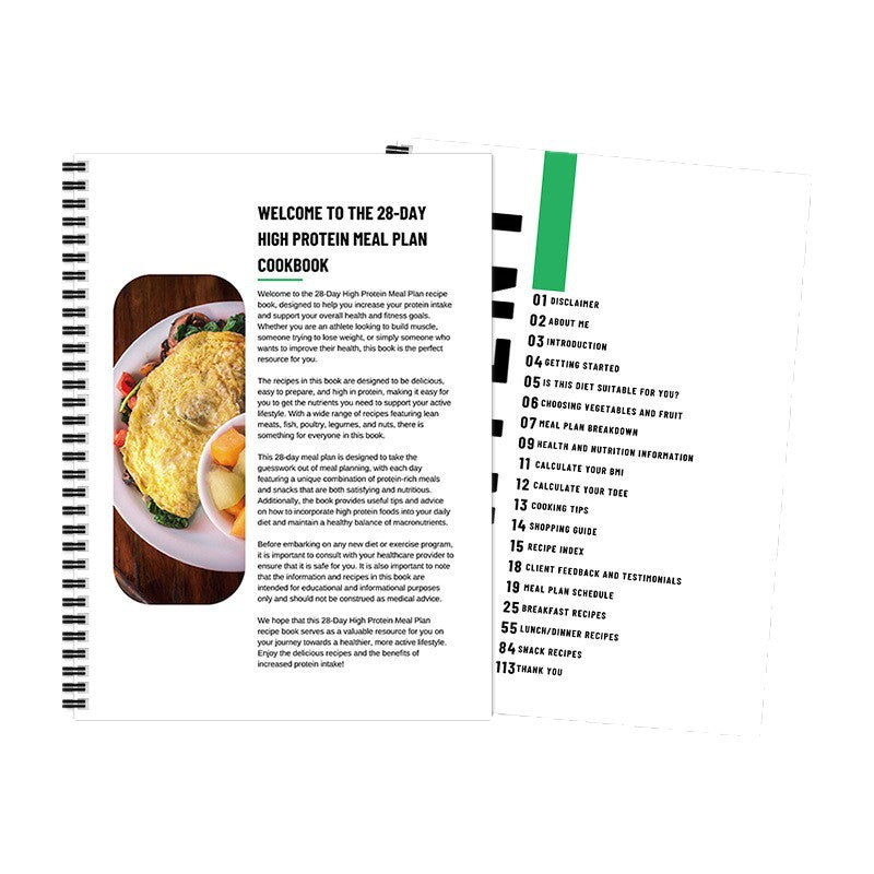 28-Day High-Protein Diet Plan