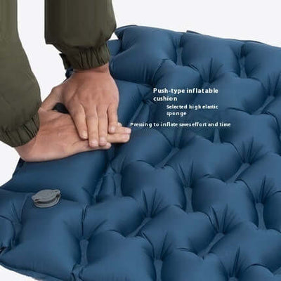 Outdoor Honeycomb Press Type Inflatable Mattress Single Thickened Moisture-proof Tent Sleeping Mat
