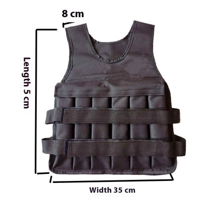 Adjustable 2Kg - 8Kg Voile Blouse Weight-bearing Sand Vest