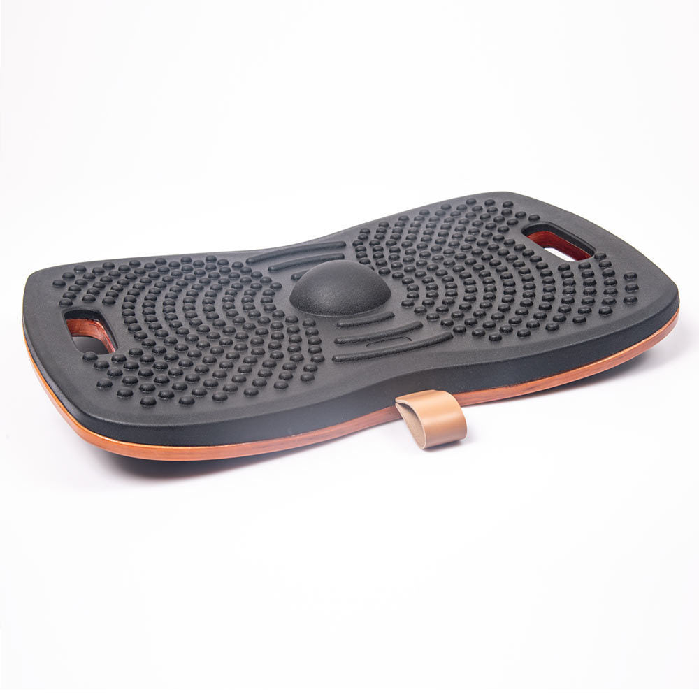 Ergonomic PU Standing Office Wood Surf Balance Board