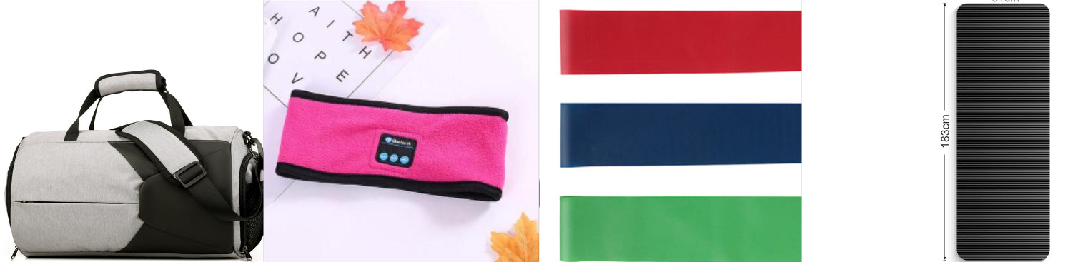 MAXIMFITNESS STORE Wireless Bluetooth Headband – Fitness & Yoga Outdoor Headband